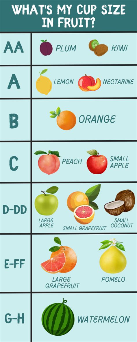 Comparing Cup Sizes: A vs. B vs. C vs. D Cup Size